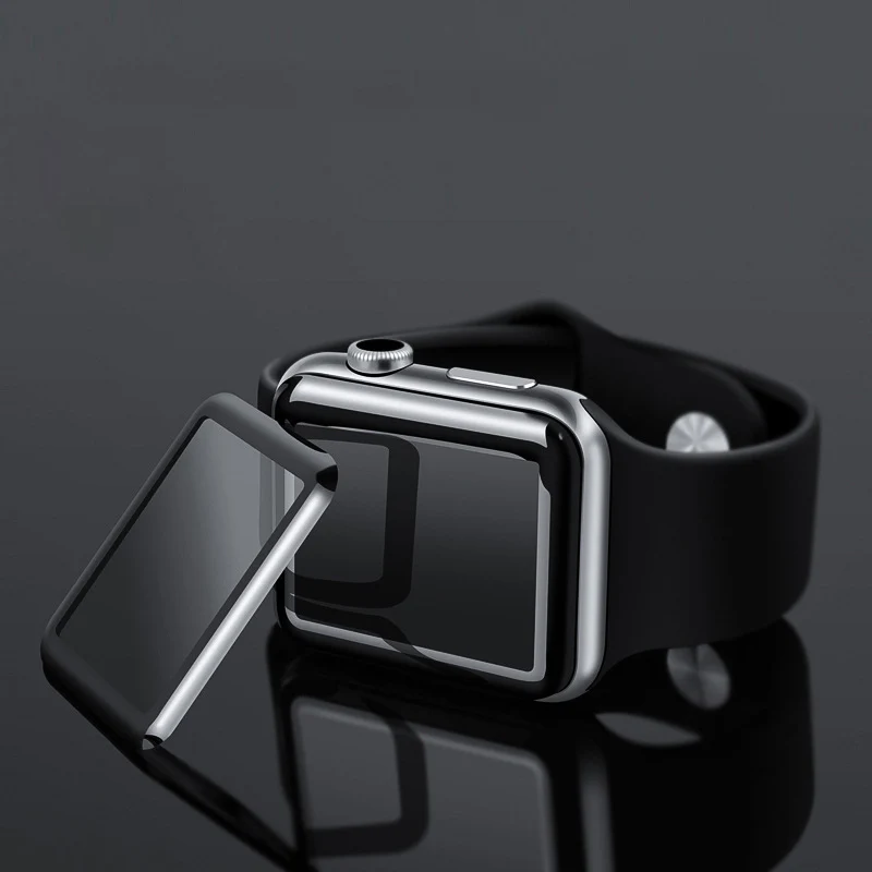 

Protective Film Screen Protector For Apple Watch Band 44mm 40mm 38mm 42mm Tempered Soft Glass Film Strap For iWatch 6 5 4 3 SE