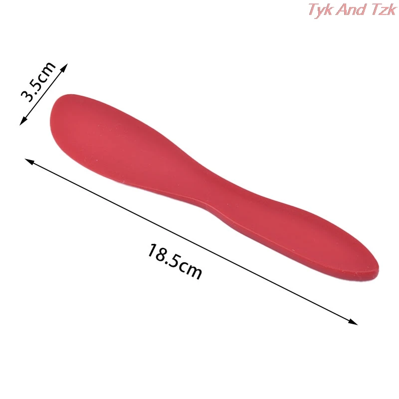 

1Pcs Heat Resistant Mixer Baking Dough Scrapers Long Handle Silicone Spatula Cake Cream Confectionery Tools Kitchen Gadgets