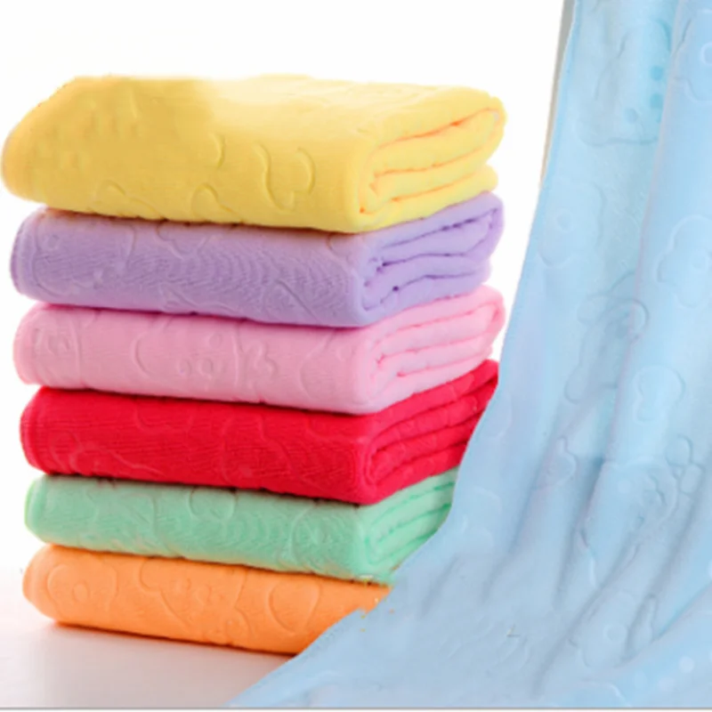 70*140 см Ванная комната полотенца Зеленый Ванна пялжные спортивные впитывающие