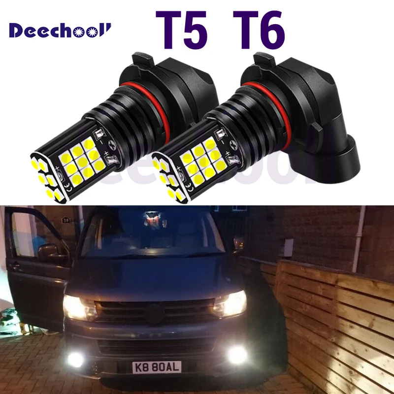 Автомобильная светодиодная противотуманная фара Canbus без ошибок передняя для