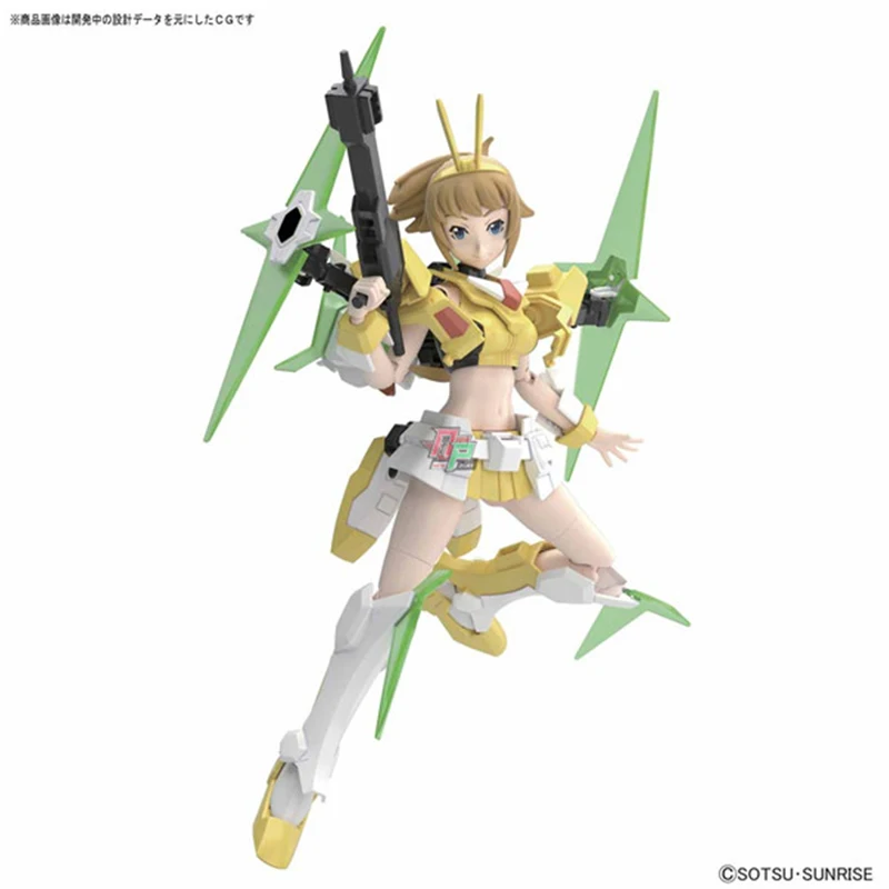 Оригинальная модель Bandai HG HGBF 062 1/144 сборный истребитель Gundam Triumph Wannai Hoshino Funa сборка