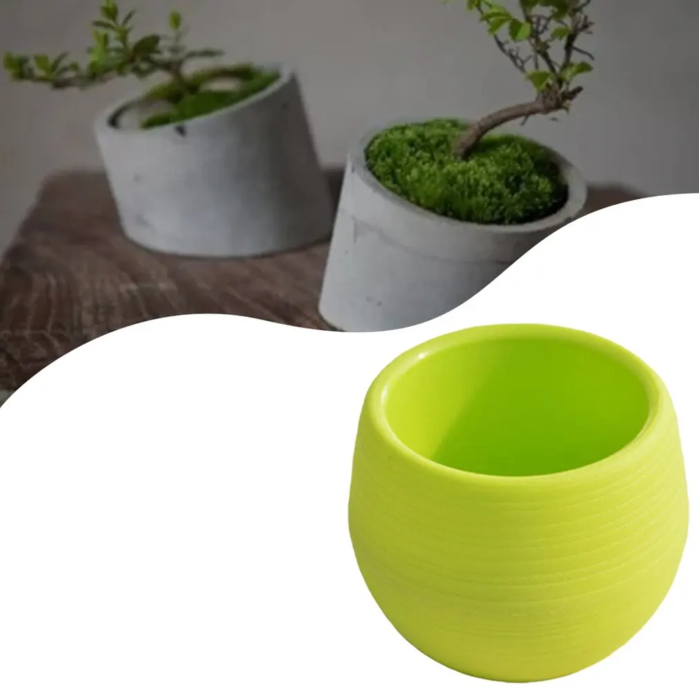 Красочные мини горшечные растения офисное украшение Горшки для растений и