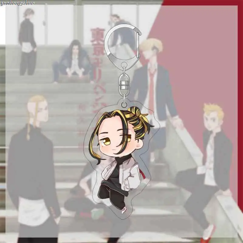 Брелок для ключей косплея из аниме Токио цвет Искусственный акрил кулон мангиро
