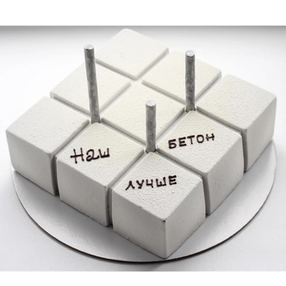 Новая силиконовая форма для украшения тортов в форме Судоку выпечки