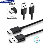 USB-кабель Samsung для быстрой зарядки, тип C, для S8 s9 Plus note 8 note 9 A7 A8