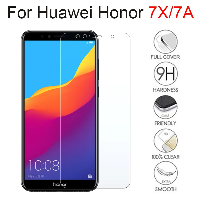Защитное стекло для huawei Honor 7A 7X закаленное Huawey Honer a7 x7 Hono7 a x защитная пленка экрана