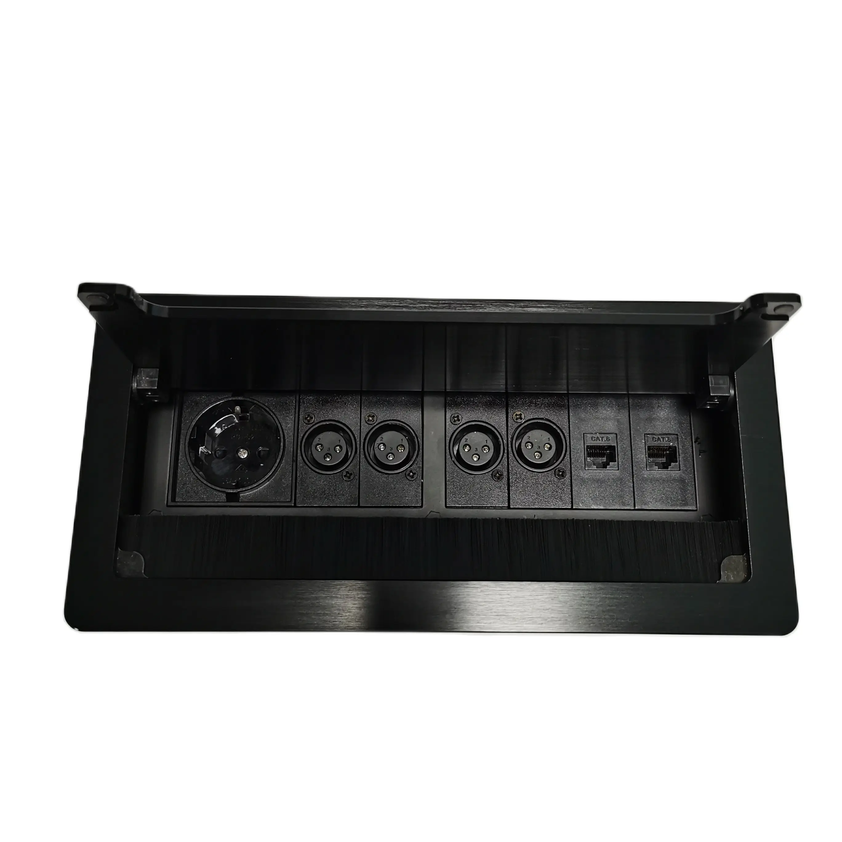 Настольная розетка из алюминиевого сплава |