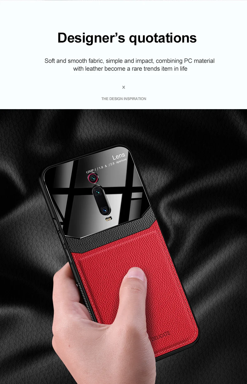 Для Xiaomi mi 9T Pro чехол Роскошный противоударный Красный mi K20 K30 pro Чехол mi CC9 pro TPU бампер кожаный чехол красный mi Note 8T 7 pro Чехол