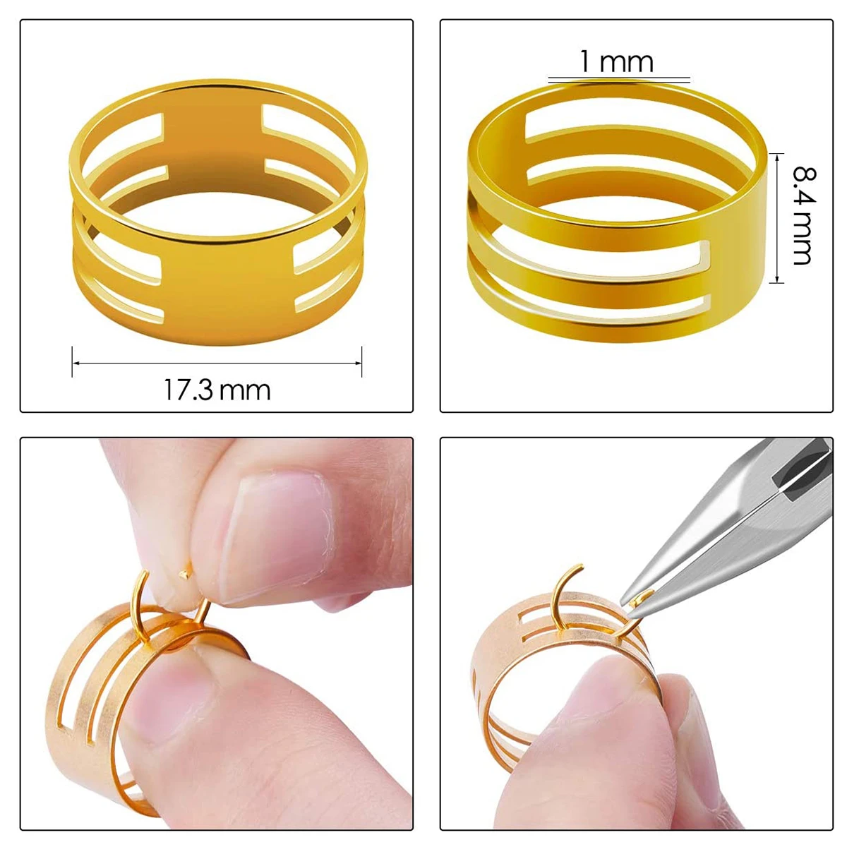 

Alloy Accessories Jewelry Findings Tools Set Ear Backs Earring Hooks Open Jump Ring Lobster Clasp Jewelry Making Supplies Kit
