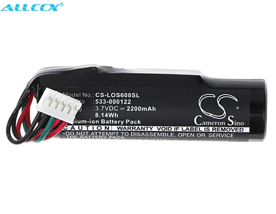 Аккумулятор Cameron Sino 2200 мАч/3400 мАч 533 000122 для Logitech UE ROLL WS600 WS600BL WS600VI 2 Roll Ears