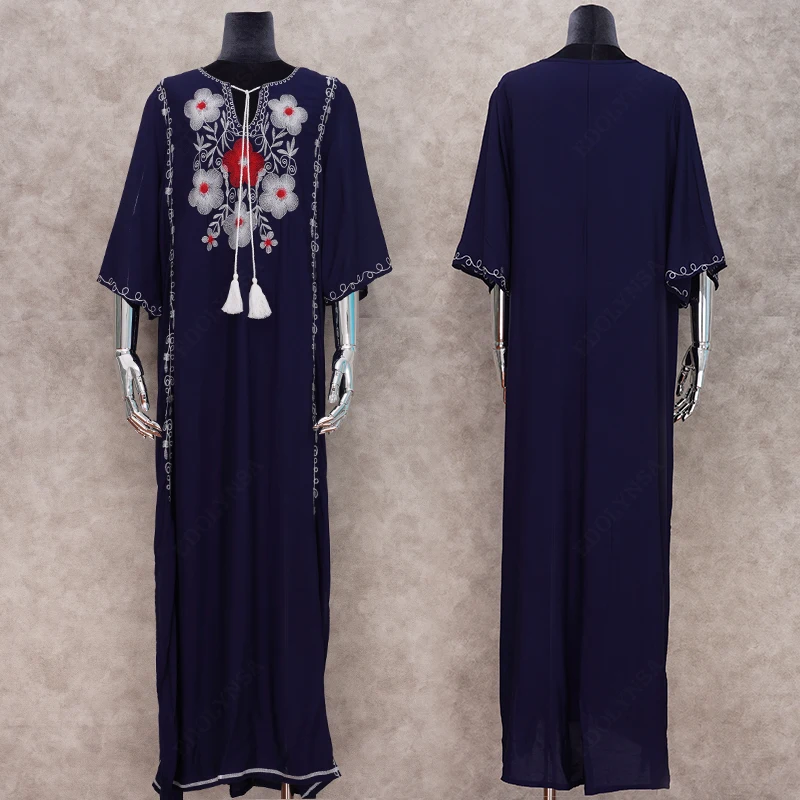 Хлопковая Пляжная накидка с вышивкой женская на бикини туники для пляжа парео