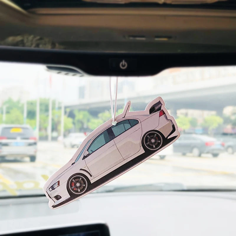 23 Black ice JDM СТИЛЬ автомобиля заднего вида Mirrow Pendent освежитель воздуха твердый бумажный поршневой тормозной диск Nos турбоколесо обод амортизатор - Название цвета: 23 Black ice