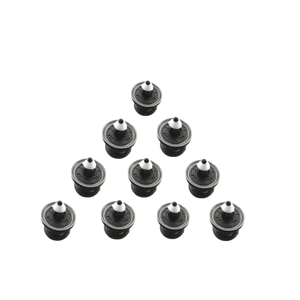 

10pcs 7L6868243 Black Plastic Trim Panel Auto Fastener Card Clip For Passat B7 Golf Mk6 Polo Seat Leon A4 B8 A5 A6 A8 Q5 Q7 TT