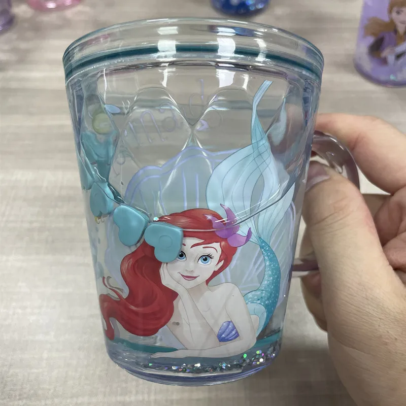 Disney дети чашки Замороженные Анна Ellsa Микки Маус принт Ариэль Чашка Принцесса с