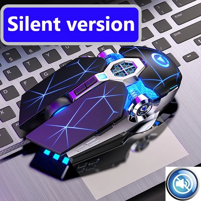 

Silent Wire Mouse 3200DPI RGB 7 Buttons Backlit Gaming Mouse For Macbook Pro Xiaomi Lenovo HP Ergonomic Computer PC Gamer Mouse