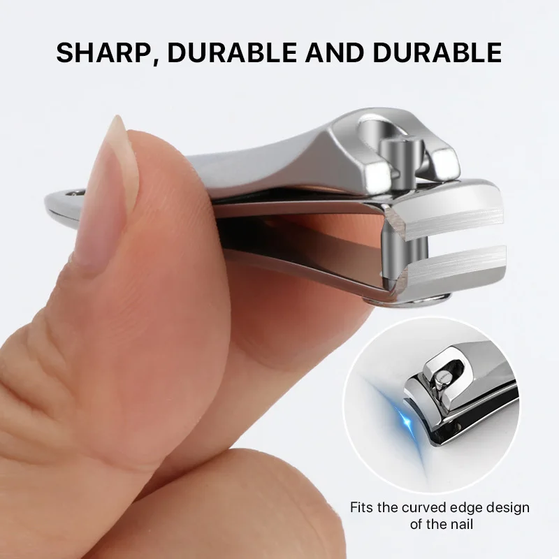 

3Pcs Nail Clippers Sturdy Nail Clippers Sets Professional Ultra Wide Jaw Opening Nail Cutters With File For Finger Toe Nail
