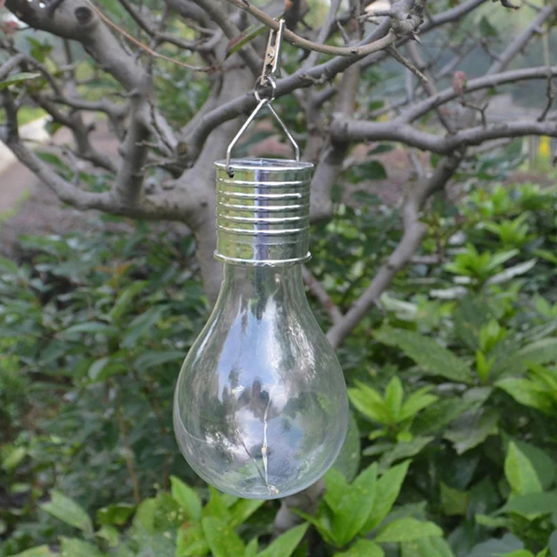 

Fashion Warm White Light Bulb Hanging Lamp 5led 0.6w Suspension Tree Material For Garden Luminaire Pp Pendant Lamp K6P4