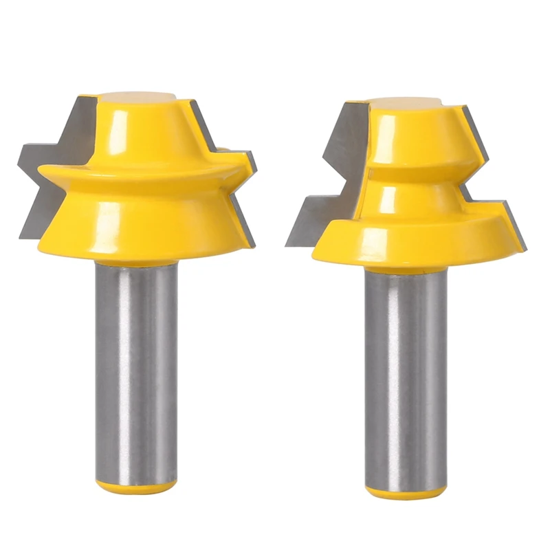 2 шт. Концевая фреза для создания соединений в Ус с 22 5 градусов клей столярных