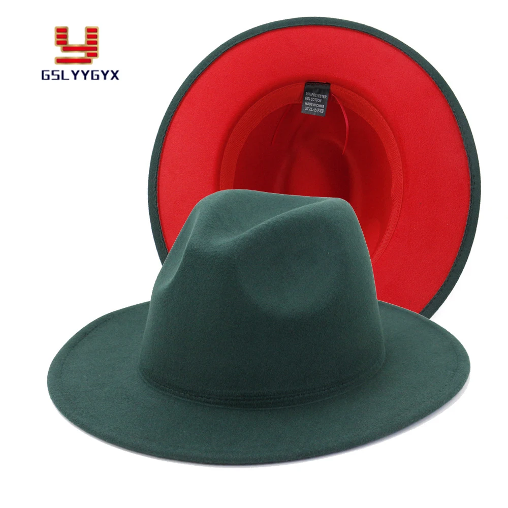 

2021 New Arrivel High Quality Winter Wool Felt Classic British Fedora Hats Jazz Panama Party Church Wide Brim Hat