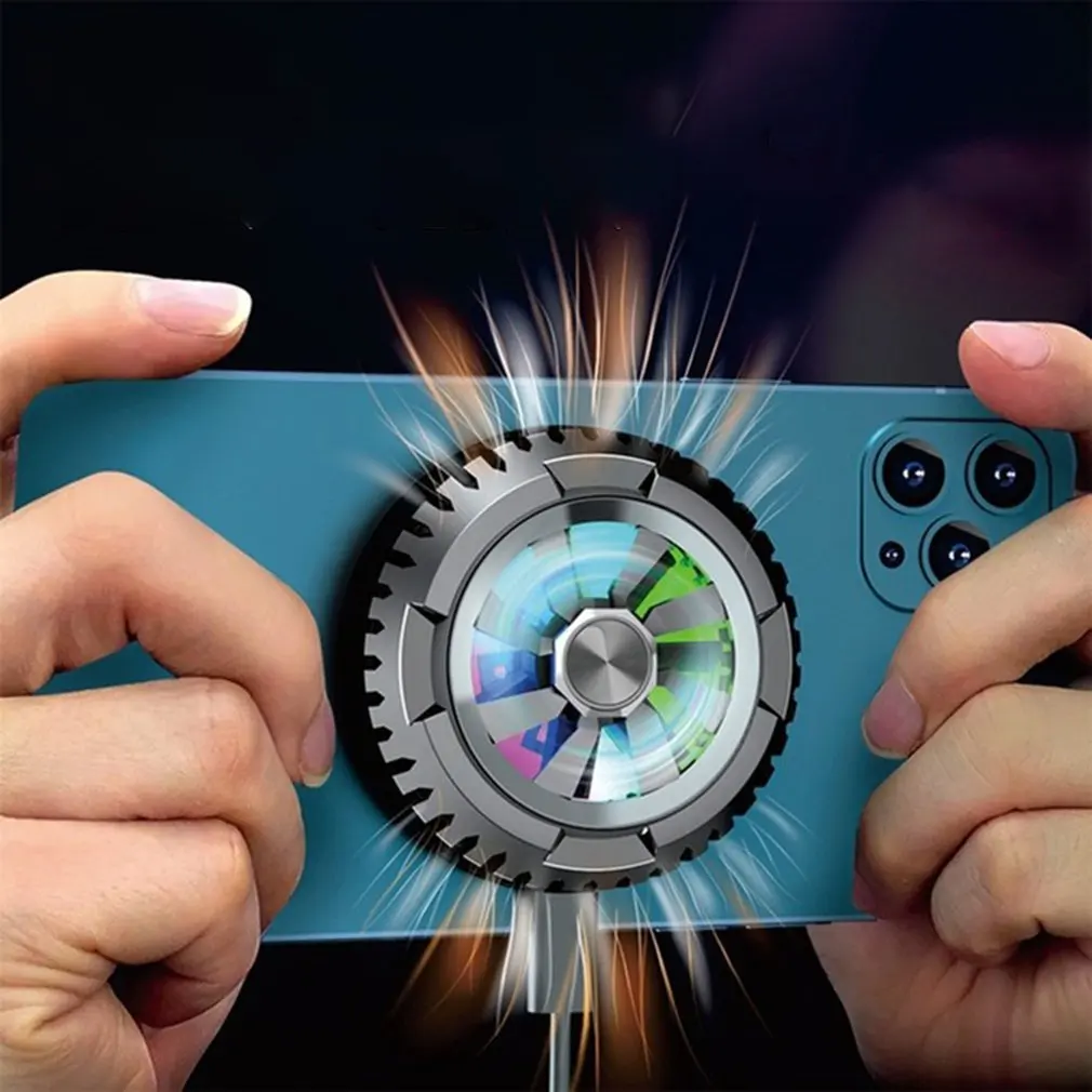 

Cellphone Radiator With Dual Semi-Conductor Cooling Chip Suitable For All Types Mobile Phone Outdoor Vlog Gaming Dropshipping