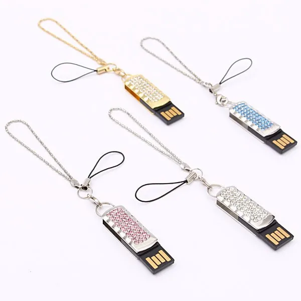 TEXT ME metal crystal model USB Flash Drive 4GB 8GB 16GB 32GB precious stone pen drive special gift | Компьютеры и офис