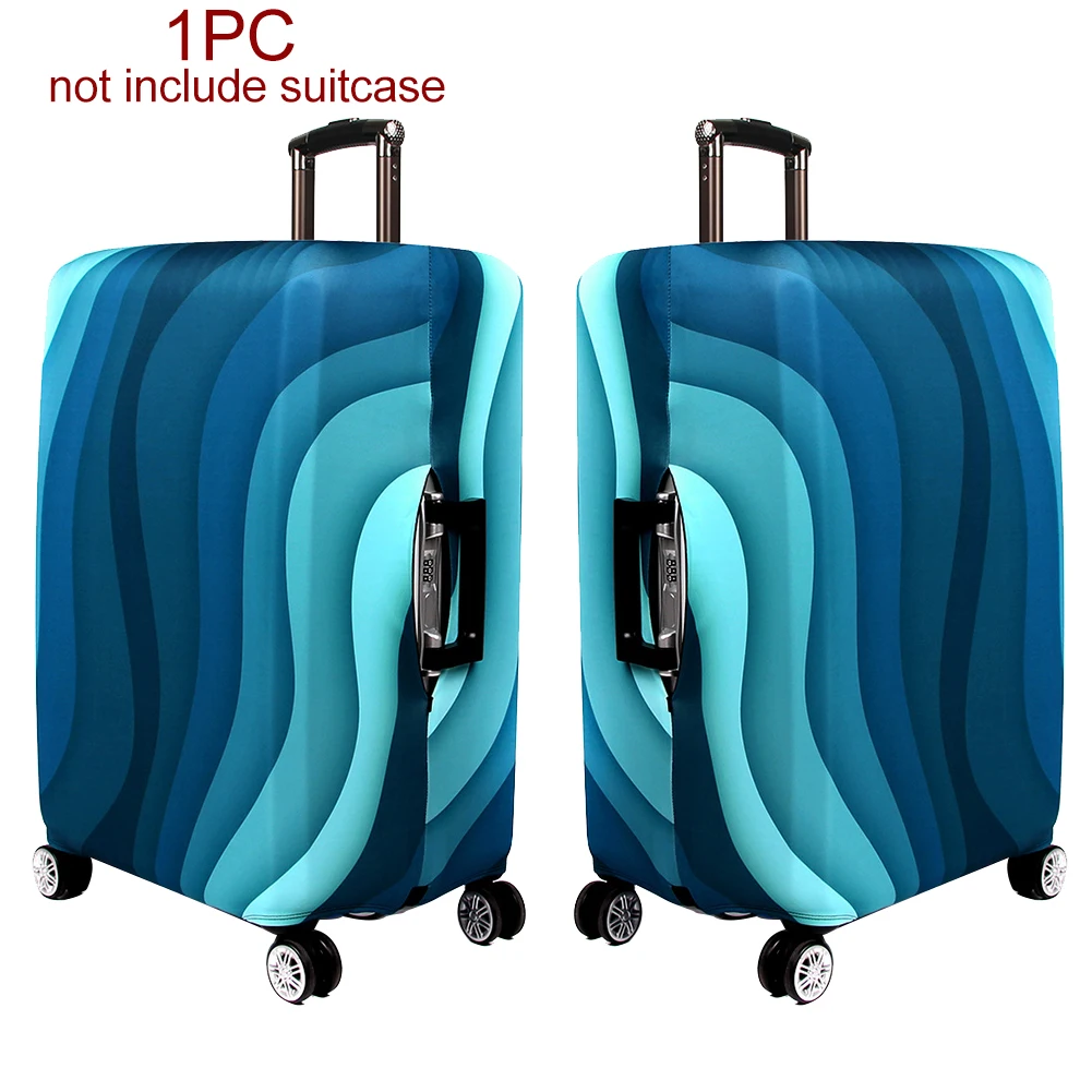 

Thick Durable Universal Suitcase Cover Dust Proof Anti Scratch Polyester High Elasticity Protective Case Washable Travel