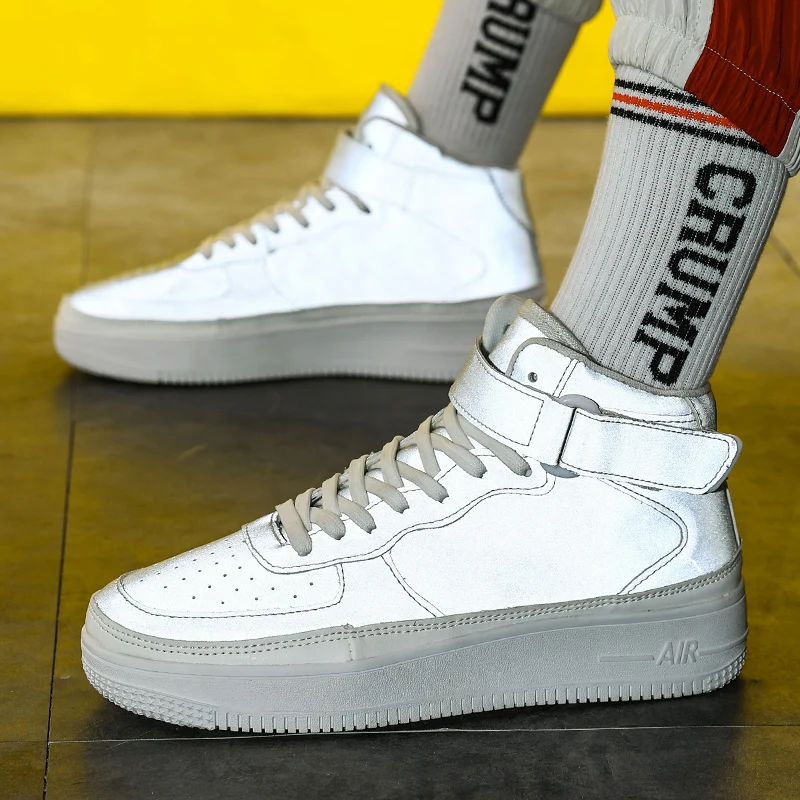

Breathable Outdoor Sports Sneakers Men Chameleon High Top Footwear Sapatos Masculino Summer Breathable Chaussures Pour Hommes