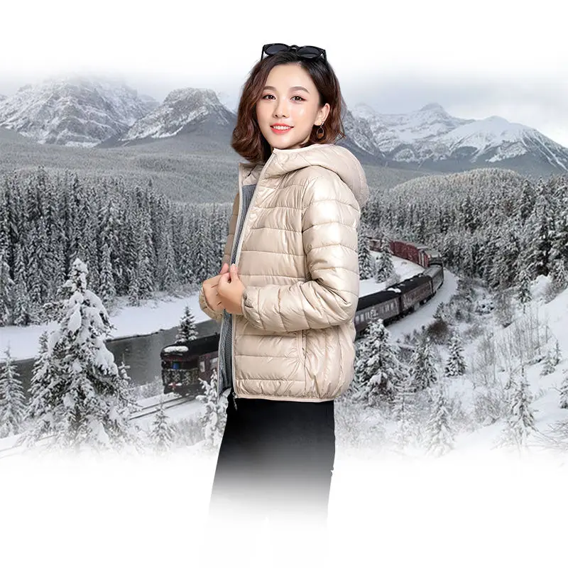 

Cotton padded jacket women's 2019 new Korean cotton padded clothes light and thin bread clothes women's short students'