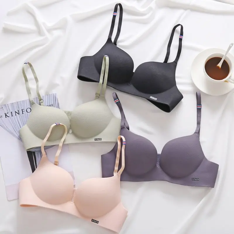 Женские удобные беспроводные бюстгальтеры сексуальное нижнее белье бесшовный
