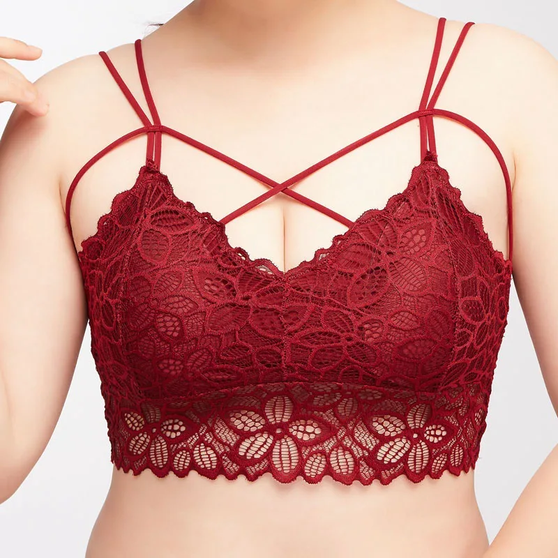 

Женские кружевные бюстгальтеры без косточек, нижнее белье, сексуальные бюстгальтеры пуш-ап, женские бюстгальтеры с мягкими чашечками и уль...