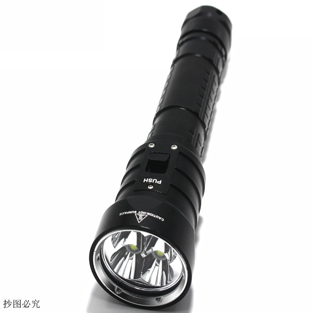 DX4S(модернизировано от DX4) XM-L U2 3200LM светодиодный вспышка для подводного погружения и светильник фонарь Яркость Водонепроницаемый 100 м белый светильник светодиодный фонарь