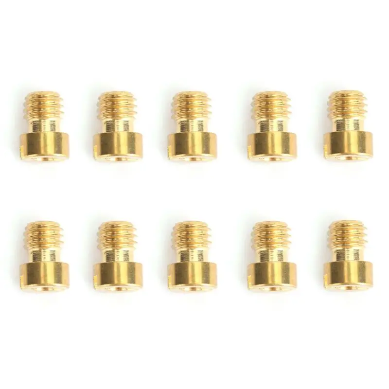 

For GY6 Main Jet Motorcycle Scooter Carburetor 139QMB 10Pcs Round Head