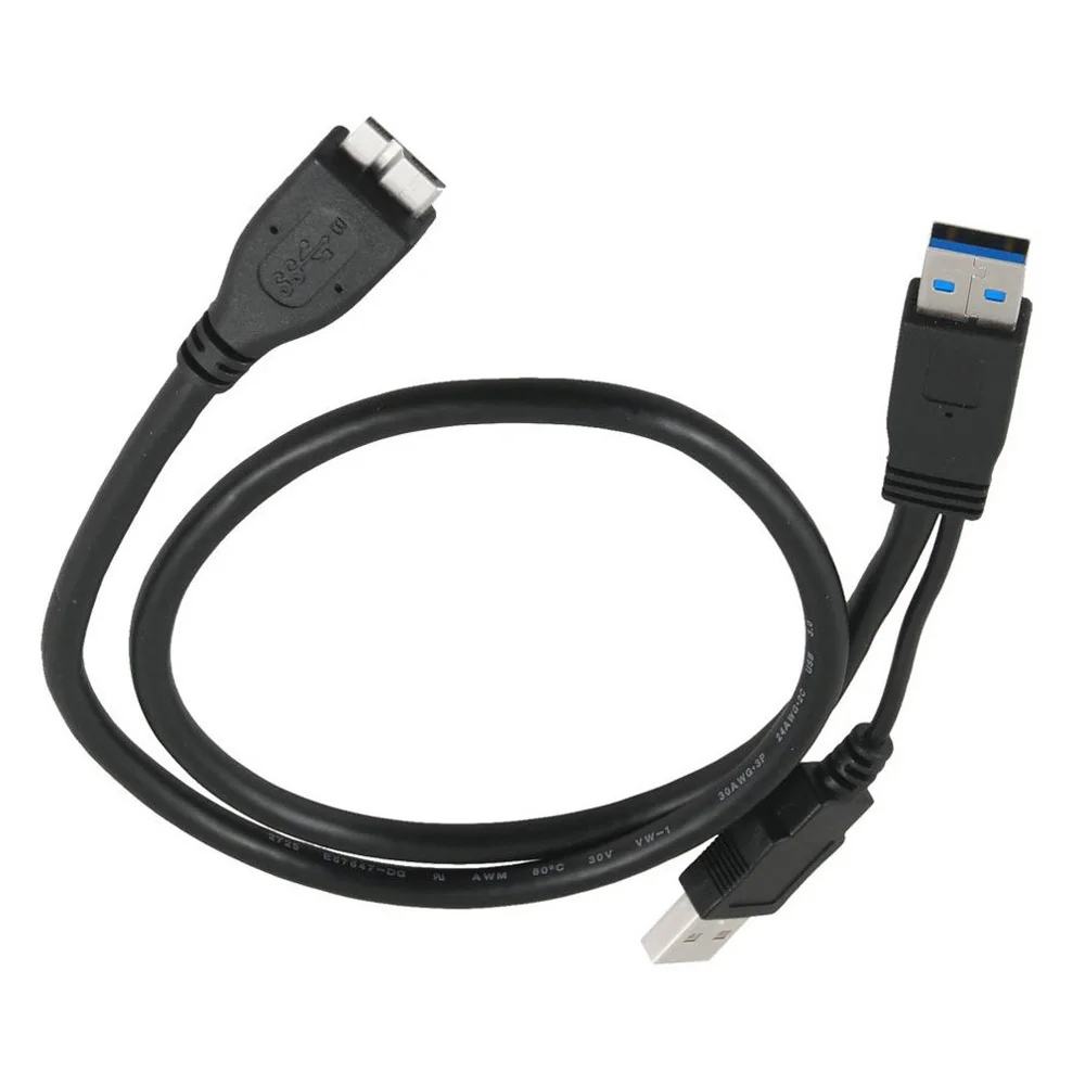 Новый USB 3 0 A Мужской к Micro B Y кабель для мобильного жесткого диска HDD | Компьютеры и