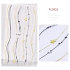 1 шт. креативная наклейка для ногтей Бронзирующая кружевная наклейка для ногтей 3D аксессуары для дизайна ногтей профессиональная прочная наклейка для ногтей с высокой липкостью