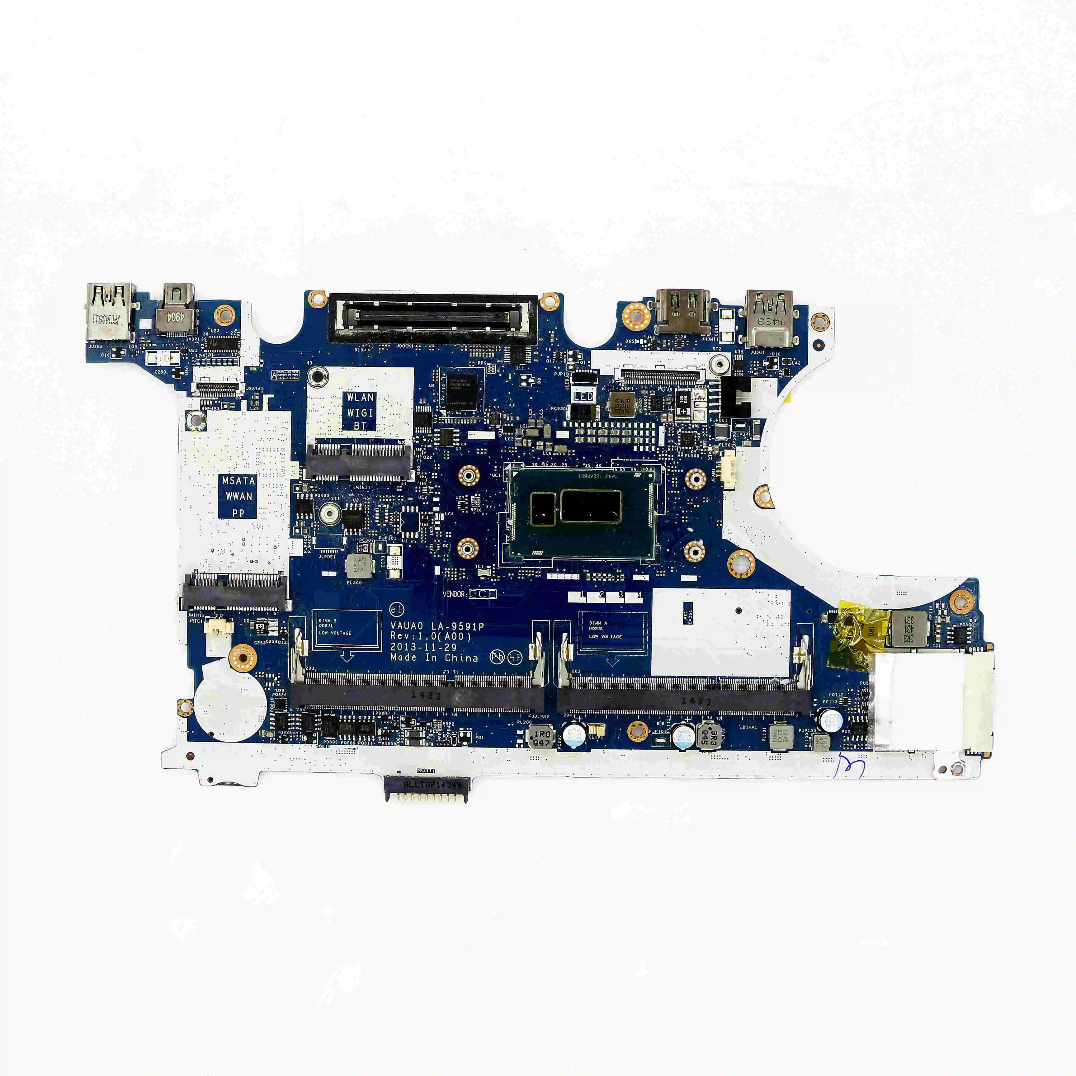 624W6 - TAA материнская плата VAUA0 LA-9591P w/ i5-4310U для DELL LATITUDE E7440 | Компьютеры и офис
