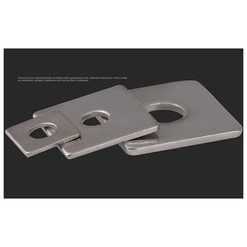 Квадратные шайбы квадратная прокладка плоская подкладка занавеска стена с