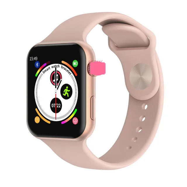 696, умные часы для мужчин, для Apple Watch, для женщин, сердечный ритм, кровяное давление, фитнес-браслет, Bluetooth, для мужчин, Тал, ремешок, несколько ремешков, подарок - Цвет: F10 Gold Color