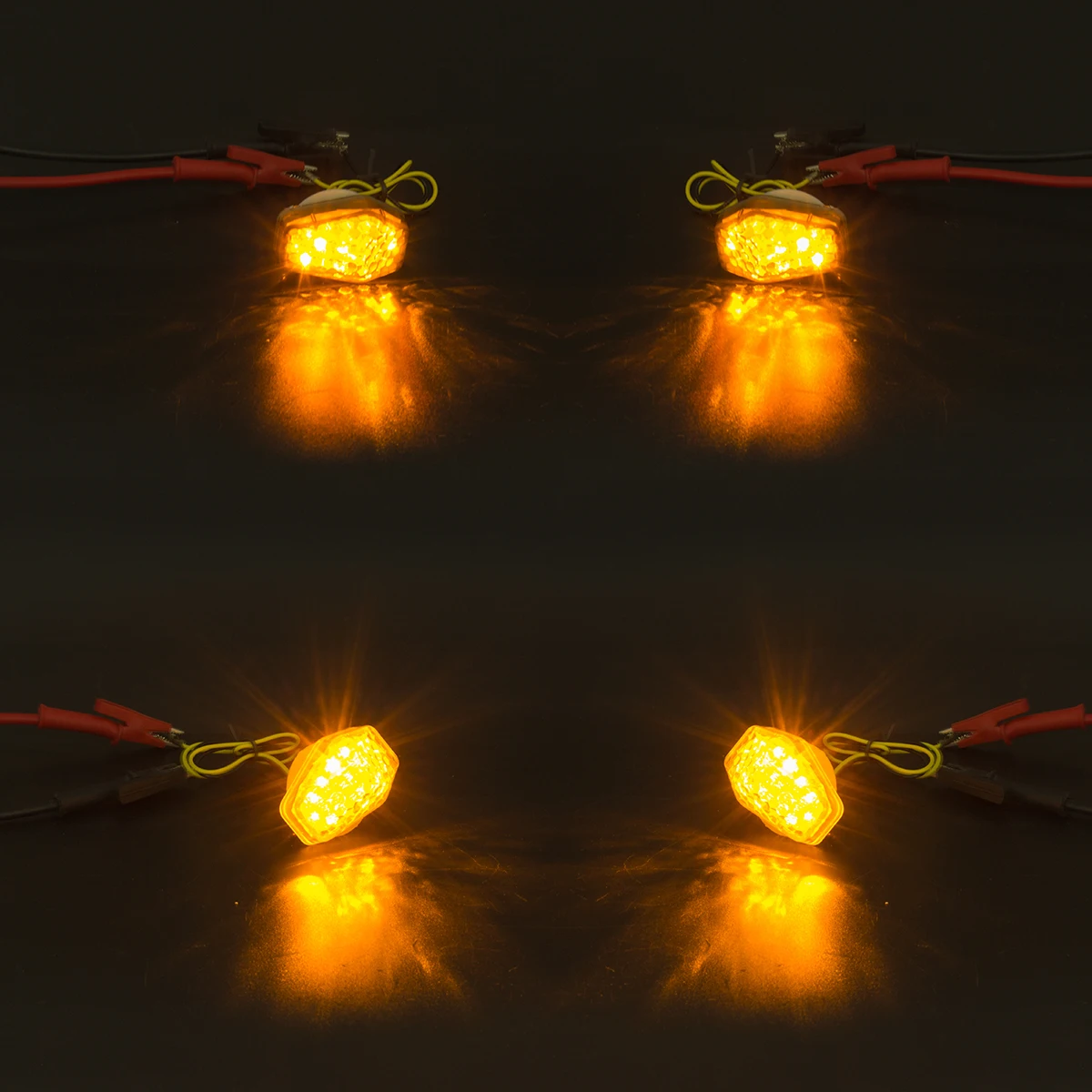 

2Pcs Motorcycle Amber LED Turn Signal Lights Indicator For SUZUKI GSX1250FA 2011-2012 GSXR1000 SFV650 SV1000 SV1000S SV650