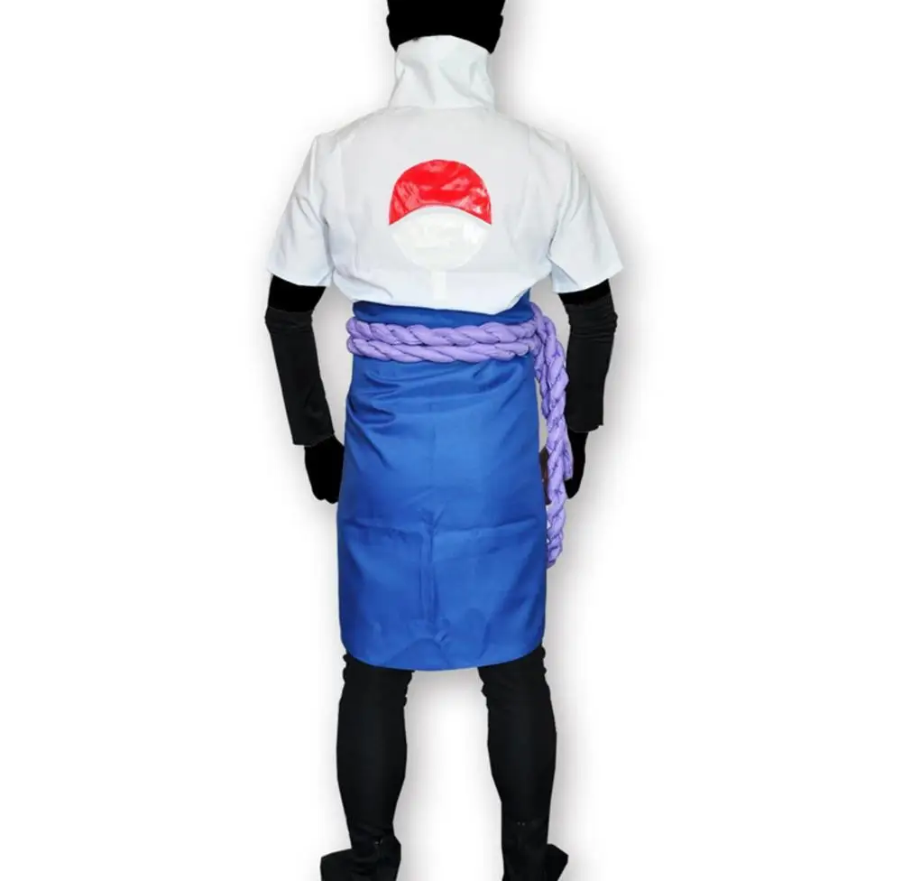 Костюм для косплея Саске учихи из аниме шипудэн униформа 4-го поколения Хэллоуина