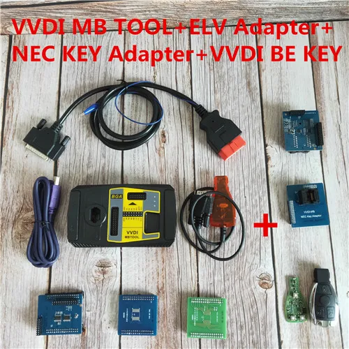 C Xhorse программатор VVDI MB TOOL V4.9.0 для ключа, включая функцию калькулятора BGA VVDI MB BGA инструмент Поддержка все основные потерял - Цвет: C