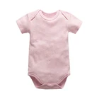 Боди для новорожденных, хлопковое с коротким рукавом, с принтом, 1 шт., для детей 0-24 месяцев