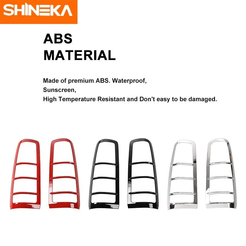 SHINEKA автомобильный Стайлинг декоративные колпачки для светильник отделка