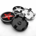 4 шт. 5660 мм пентаграмма скорость логотип Центральная втулка колеса автомобиля колпачок Авто обод ремонт значок креативная эмблема крышка наклейка автомобильные аксессуары