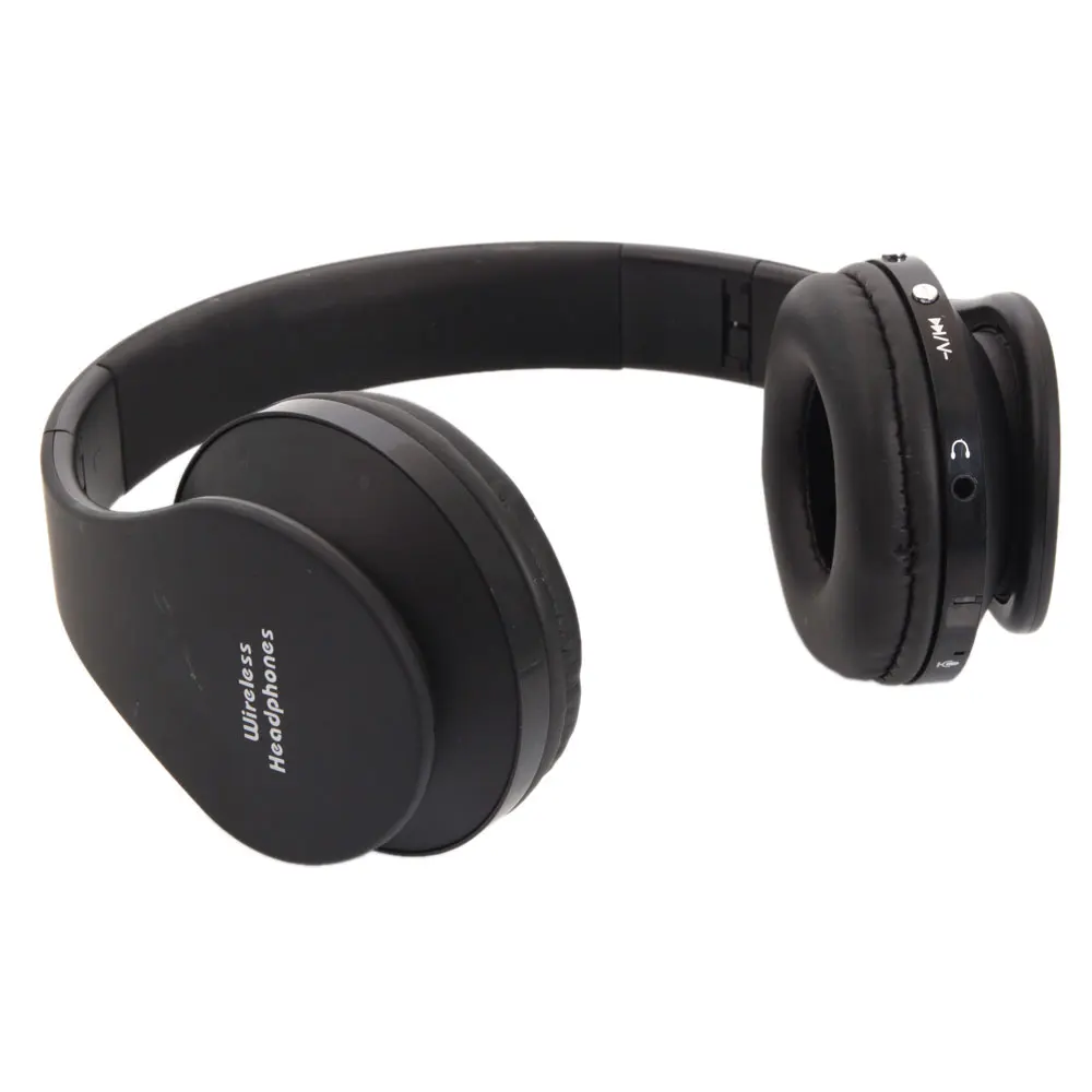 

NX-8252 Hot Foldable Wireless Stereo Sports Bluetooth Headphone Headset with Mic for iPhone/iPad/PC Black