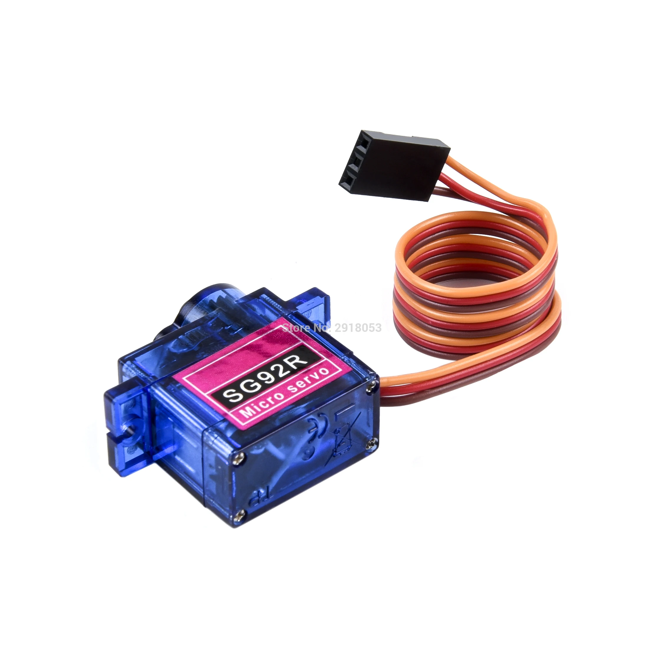 Mini Micro SG92R Digital Servo 9g 4.2V~6V with Nylo Gear 25cm Cable JR Connector for RC Airplane Car Boat Robot Parts | Игрушки и хобби