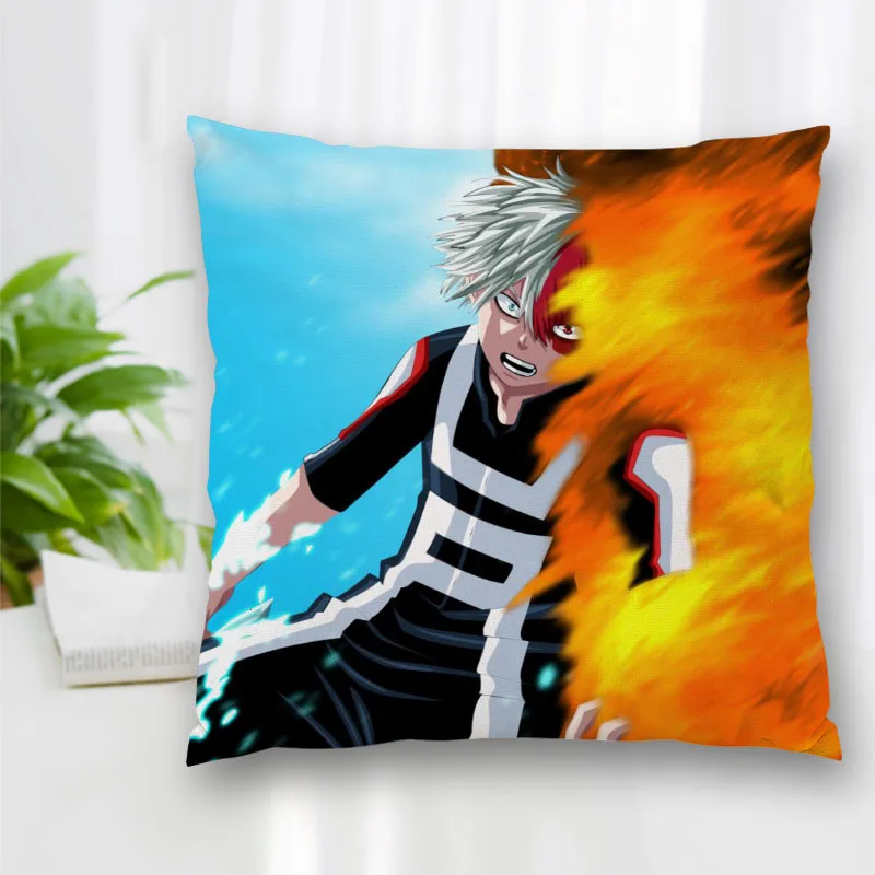 Оригинальная Подушка Todoroki Shoto декоративная подушка из полиэстера квадратная 40x40