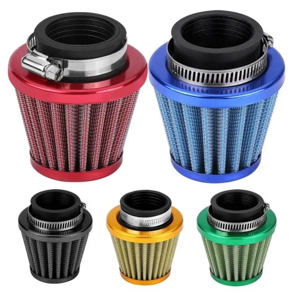 

8mm Universal Motorcycle Motorbike ATV Dirt Bike Air Filter Cleaner Replacement