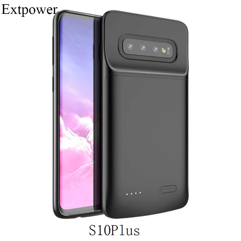 

Extpower 4700 мАч для Samsung Galaxy S10 S10E мощность батареи банка новая зарядка для Galaxy S10 плюс Чехол с внешним зарядным устройством