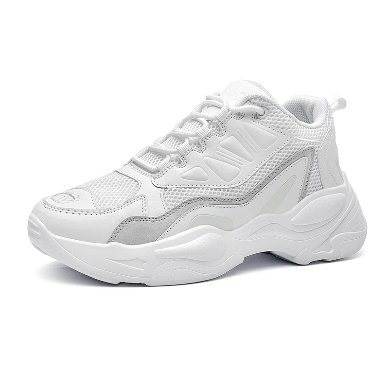 New Running Shoes for Men and Women Balenciaca Shoes Breathable Lightweight Sports Shoes Fashion Lovers Shoes Zapatos De Mujer - Цвет: White-B66