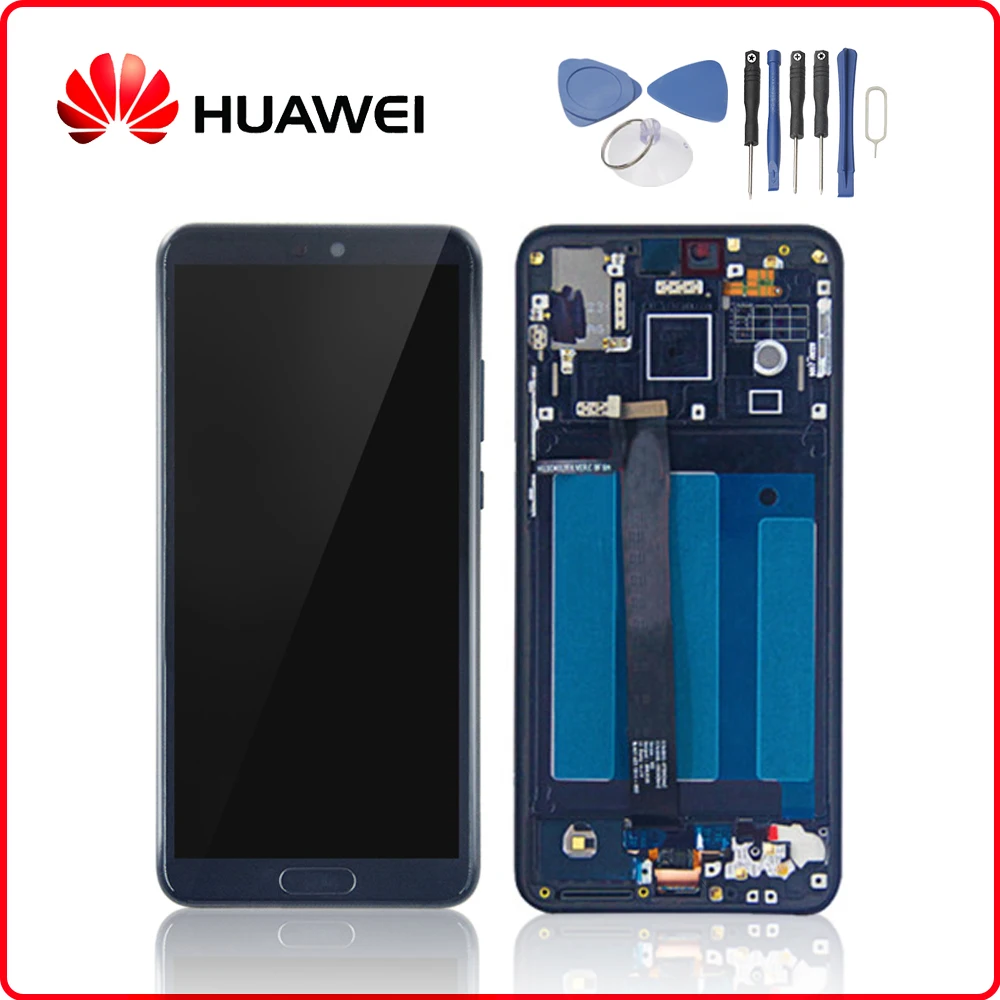 Huawei 5," P20 ЖК-дисплей Дисплей Сенсорный экран дигитайзер для huawei P20 Дисплей с рамкой EML-L29 EML-L22 EML-L09 EML-AL00